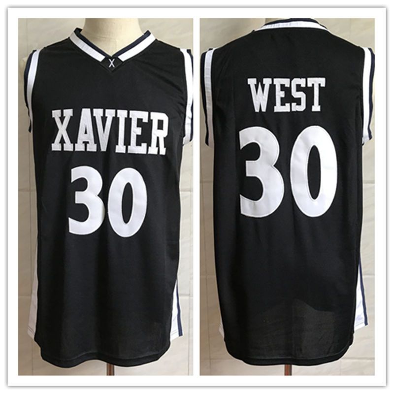 2020 30 David West Xavier Musketeers College Retro Classic Basketball