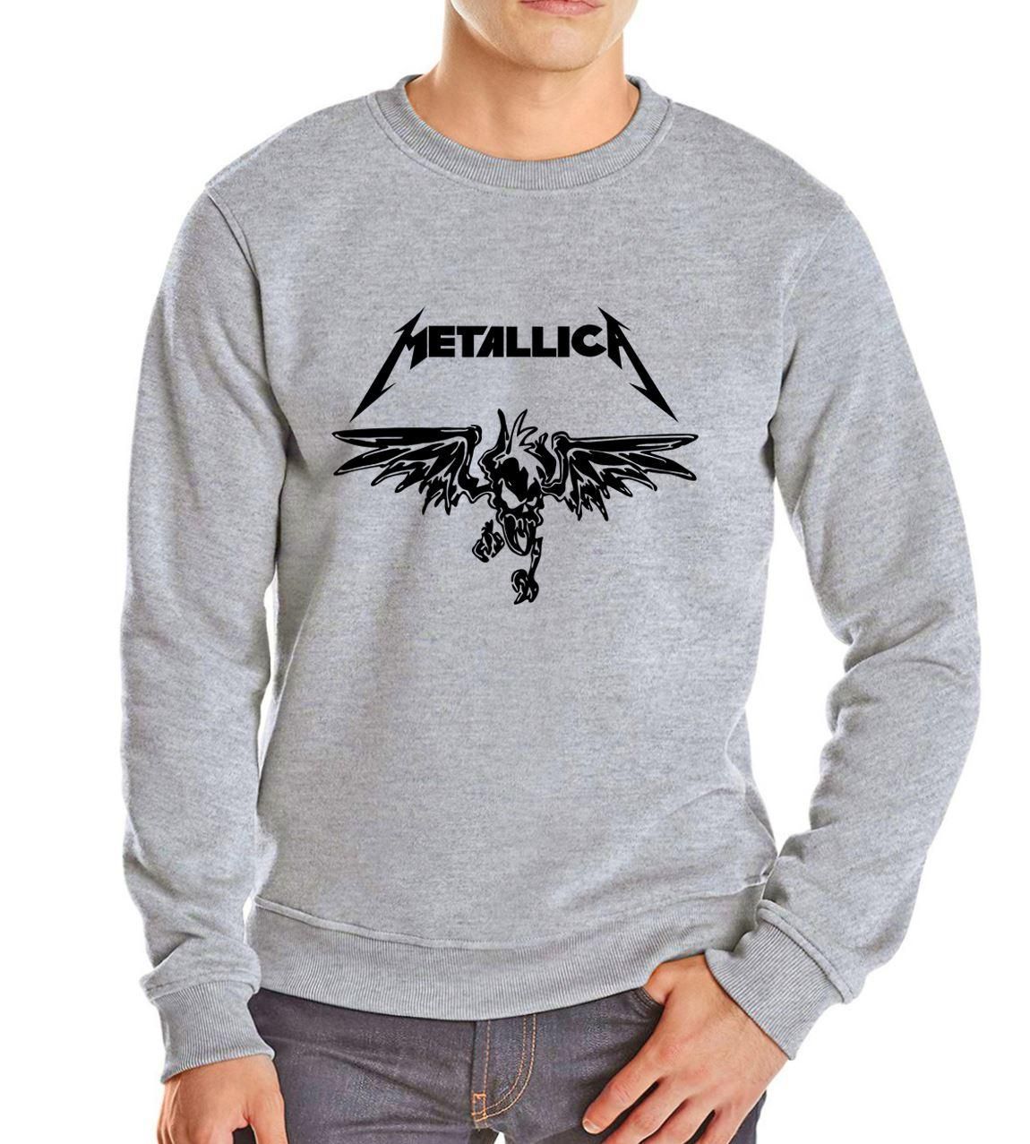 pull and bear metallica sweatshirt