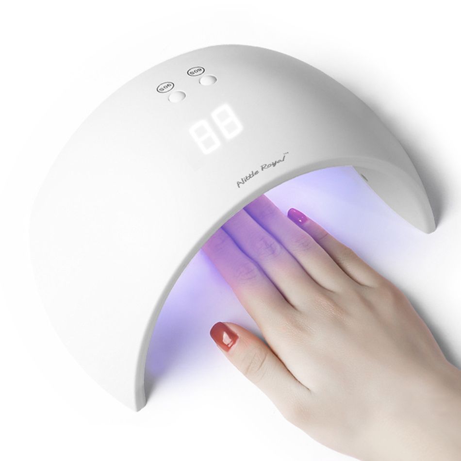 New 27w Uv Led Light Nail Dryer Gel Nails Lamp Drying Machine For Polish Varnish With Invisible Digital Timer 30s 60s