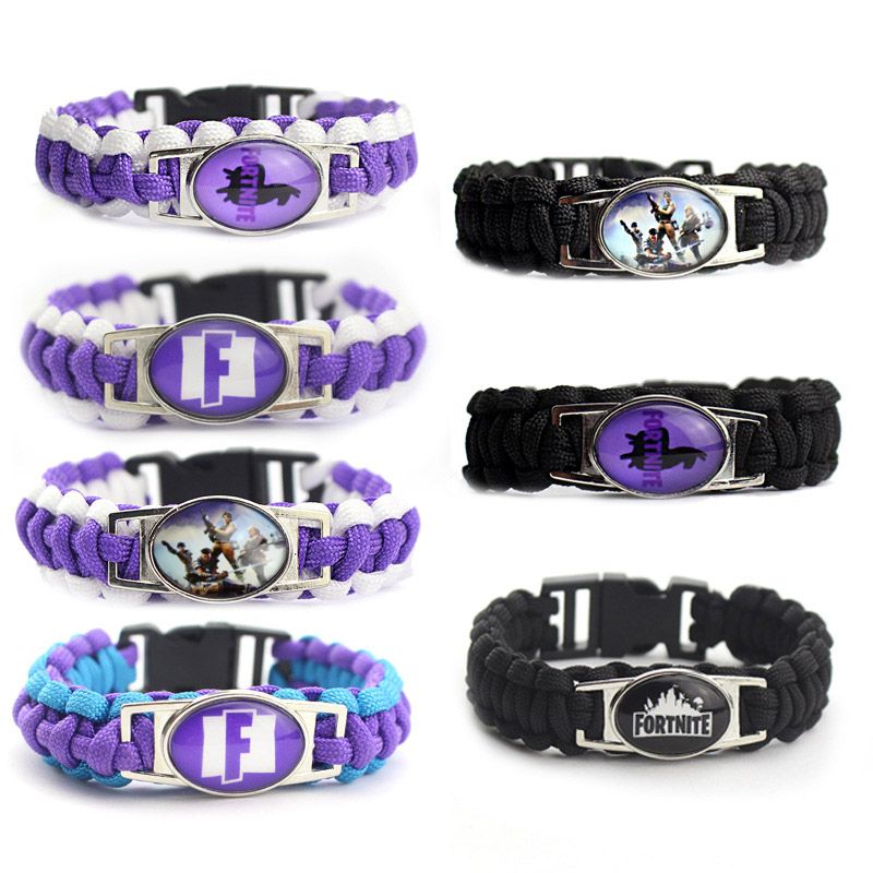 fortnite woven bracelet epic jogos fortnite batalha royale logotipo da moda feitos a mao pulseira jogos fas presentes lembranca brinquedos para criancas - imagenes de fortnite logotipo