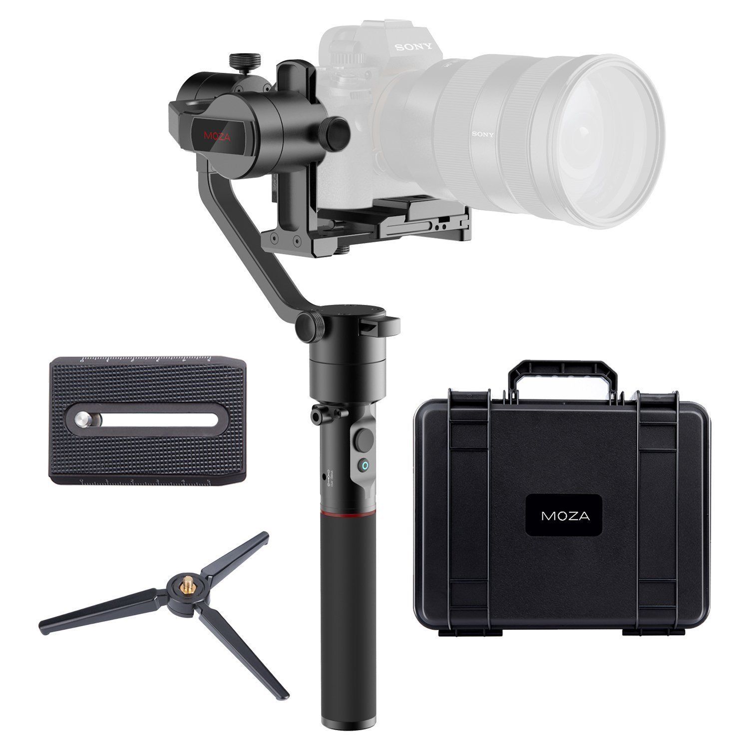 2021 MOZA AirCross 3 Axis Gimbal Cameras Stabilizer For DSLR