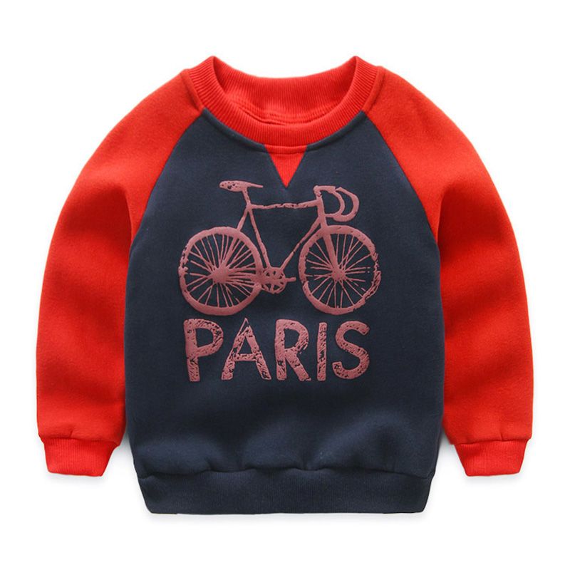 2018 baby bike sweater 2018 autumn winter new children s clothing