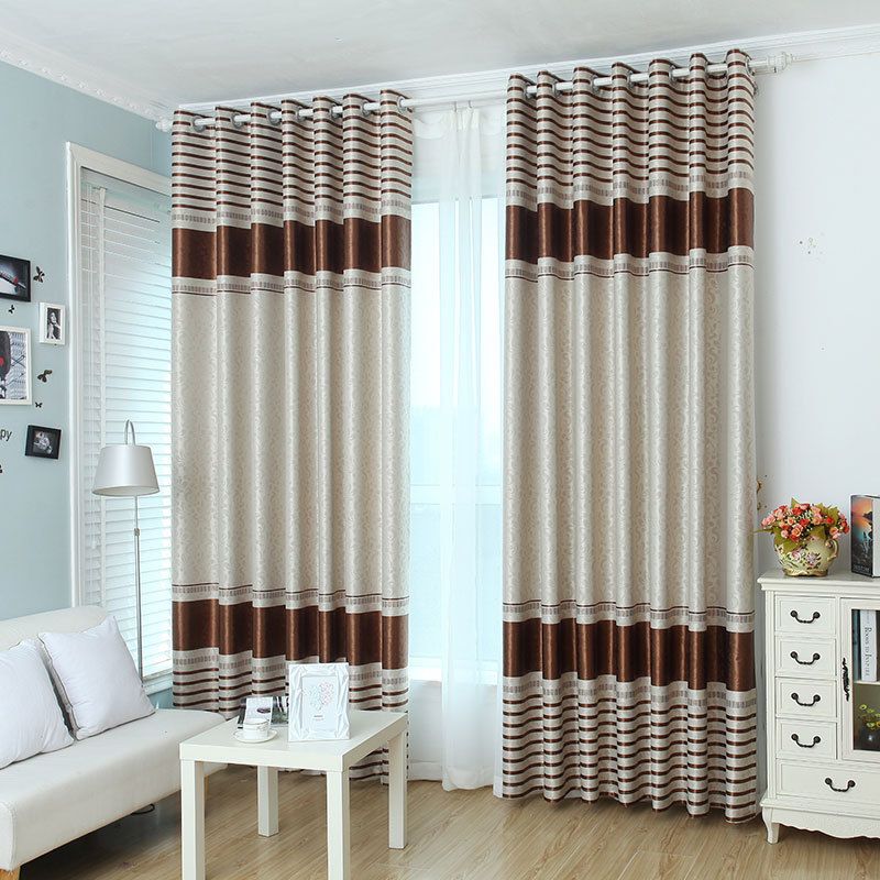 2018 Blackout Curtains For Living Room Dining Bedroom Striped Modern Minimalist Shading Fabric White Tulle Curtain Treatment From Bigmum 2018 Blackout Curtains For Living Room Dining Bedroom Striped Modern Minimalist Shading Fabric White Tulle Curtain Treatment From Bigmum