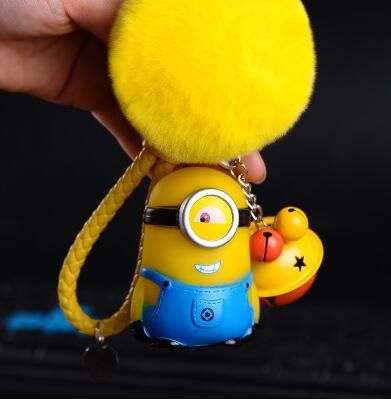 2019 cute minions keychains