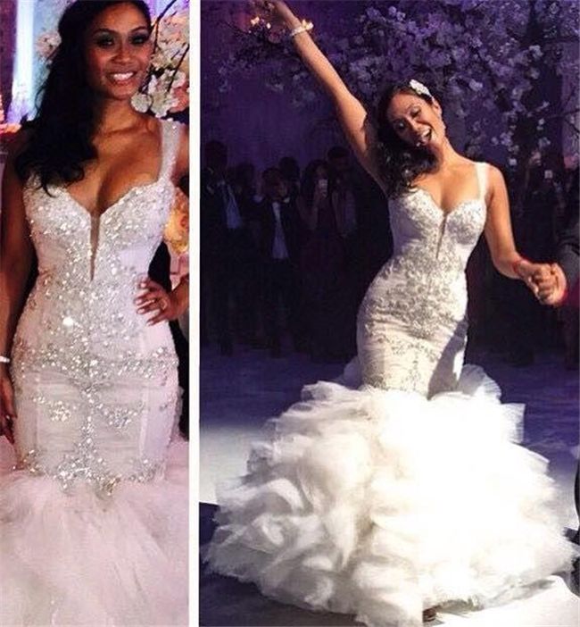 african mermaid wedding dresses