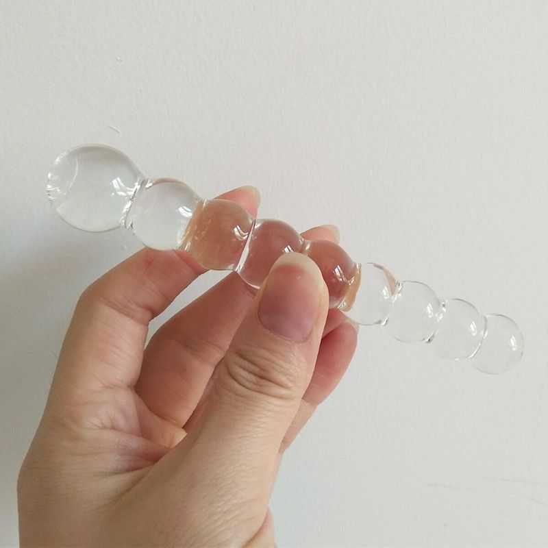 Anal Jewelry - Mini Transparent Glass Anal Beads Small Pyrex Butt Plug Sex Toys For  Couples Lesbian Gays G Spot Massager Adult Porn Sex Product Healing Crystal  Women ...