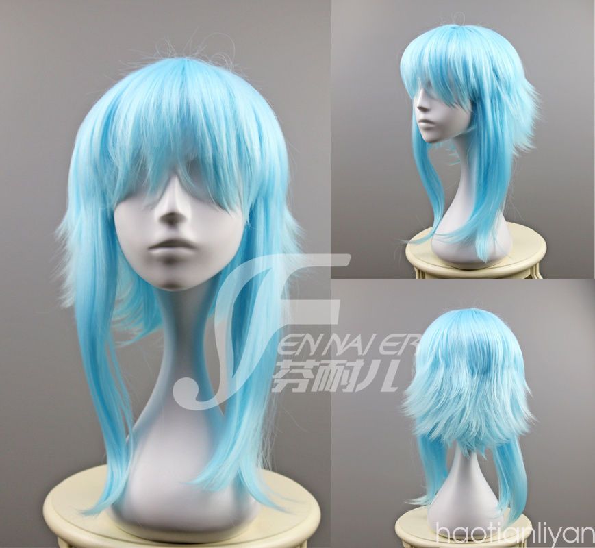 Light Blue Anime Character Sword Art Online Asada Shino Halloween
