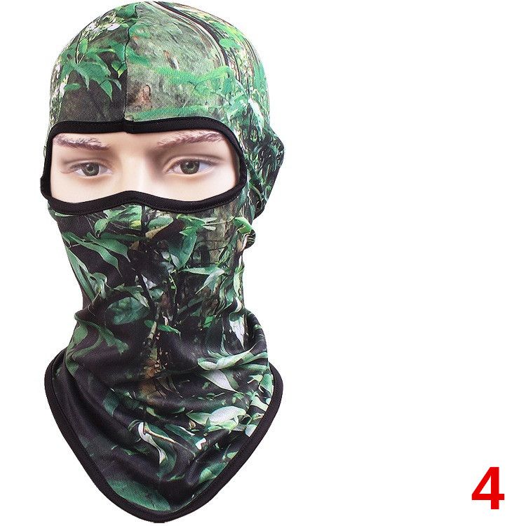 Half Face Mask Tactics camouflage triangular Head towel Cover Mask Sunscreen Outdoors Neck Sleeve Magic Scarves T1C109