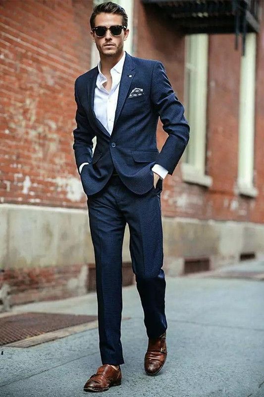 Pin by Weddingboi 3000 on Suits | Best blue suits for men, Mens outfits ...