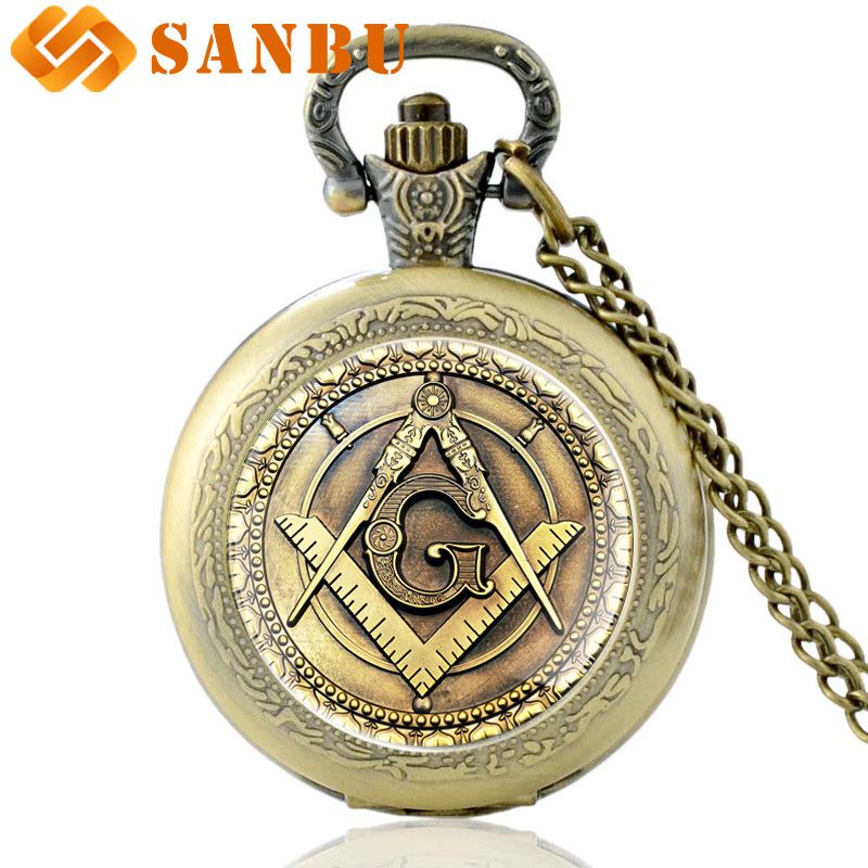 Retro Bronze Masonic Quartz Pocket Watch Vintage Men Women Pendant Retro Bronze Masonic Quartz Pocket Watch Vintage Men Women Pendant Necklace Antique Jewelry Watches Best From Prevalent 11 19 Dhgate Com