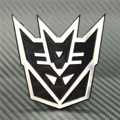 2021 3D Transformers Auto Logo Car Sticker Metal Badge Emblem Tail