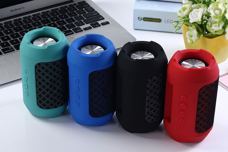 New Fabric Portable Bluetooth Speakers Wireless Outdoor Portable