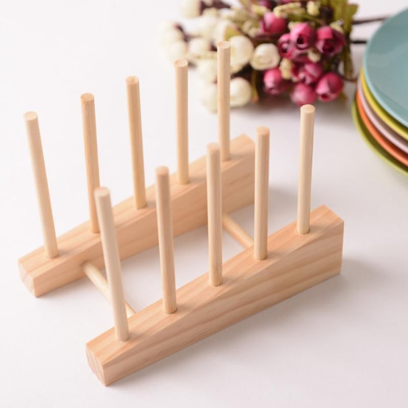 2018 Simplshelf Dish Rack Pots Wooden Plate Stand Wood Kitchen Cups ... 2018 Simplshelf Dish Rack Pots Wooden Plate Stand Wood Kitchen Cups ...