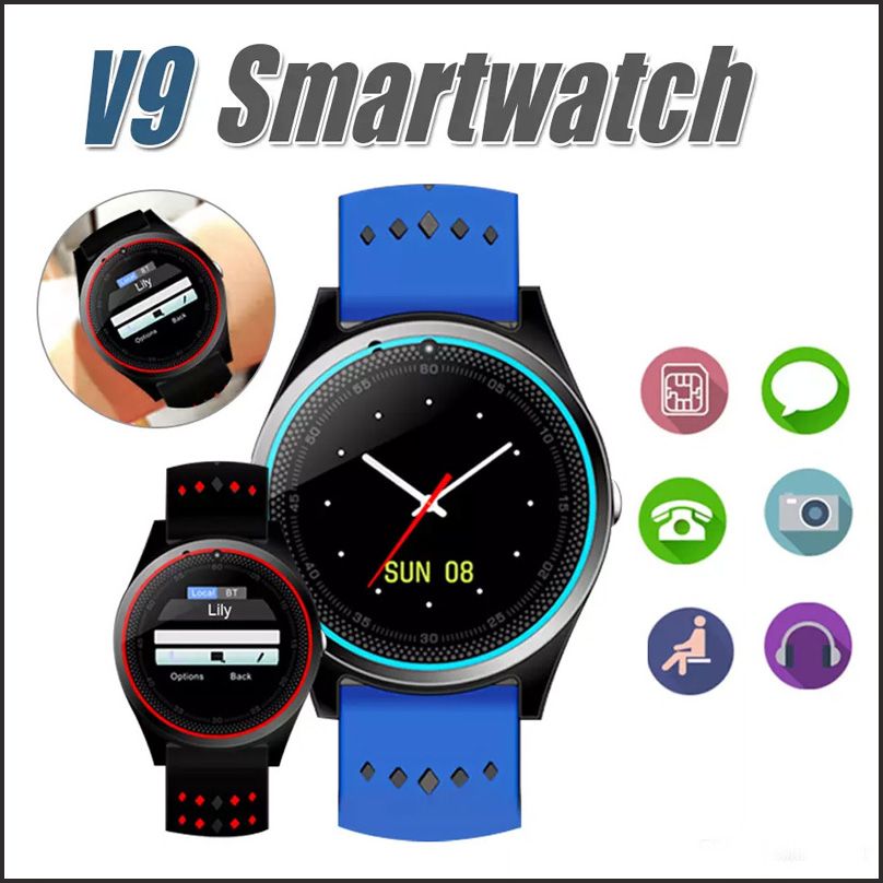 v9 bluetooth smart watch