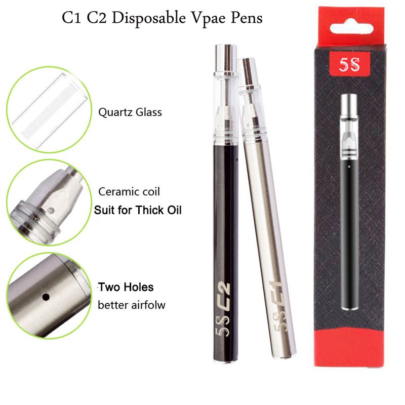 Disposable Oil Pen Vape Pens 5S C1 C2 0.3ML 0.5ML Refilling E