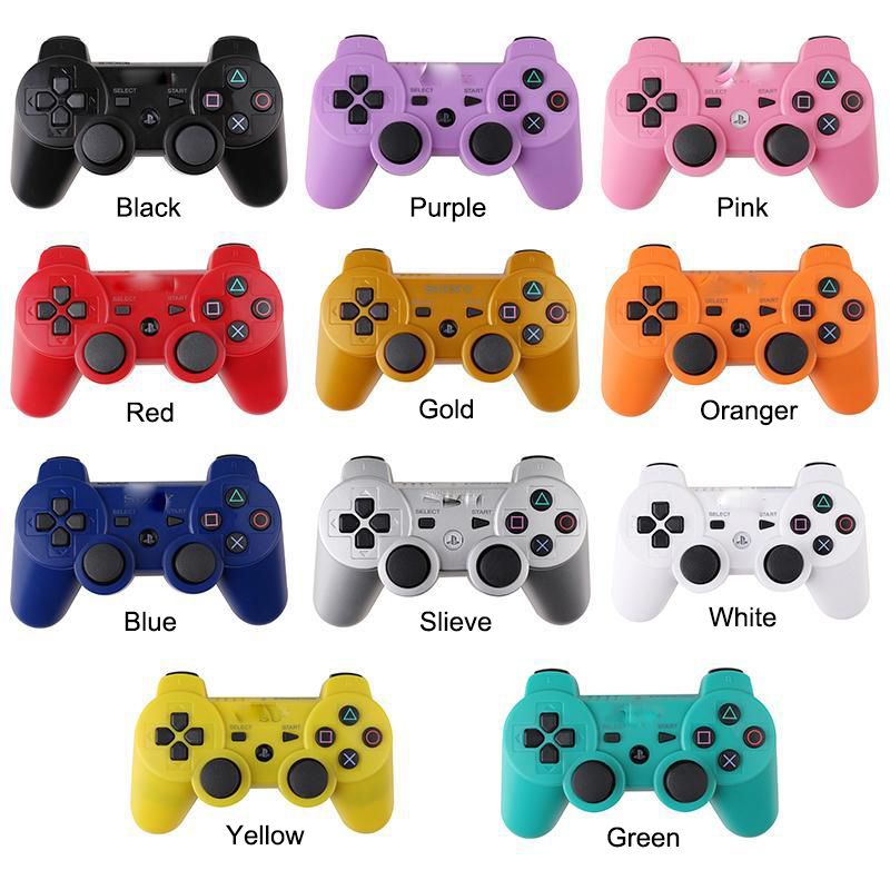 PS3 Controllers 2.4GHz Wireless Controller Bluetooth Game Controllers