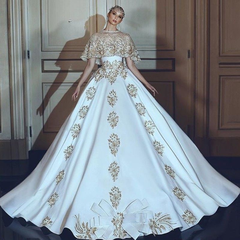 Discount Elegant Royal Princess Wedding Dresses With Wrap Strapless ...