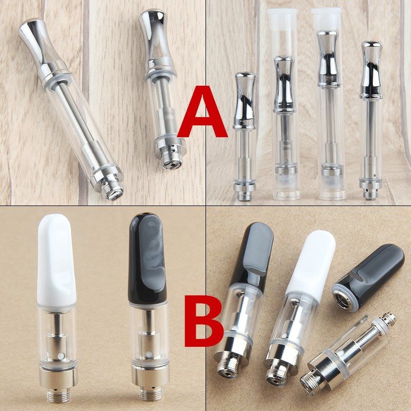 510 Ceramic Coil Cartridge Ecig A3 CE3 Glas Cartridge Pen CO2 Oil