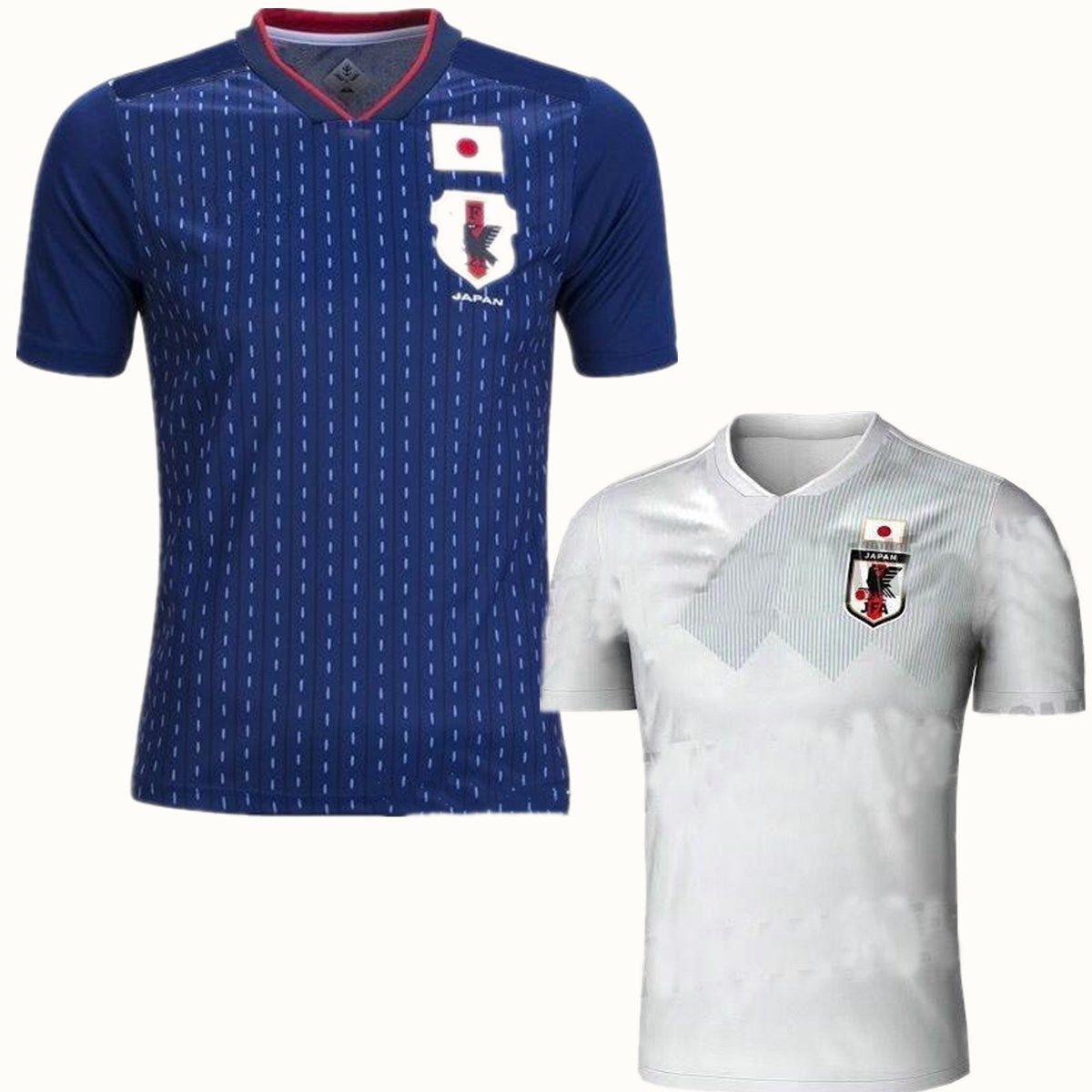 2018 World Cup Japan Soccer Jerseys Away White Home Blue Maillot Foot