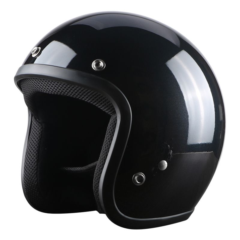 Acheter Casques Casco Vintage Moto Harley Casque Scooter Jet Vespa