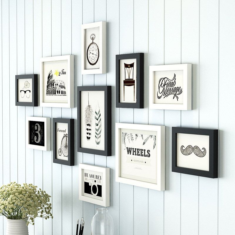2019 European Style Photo Frame White Black Creative Multi 2019 European Style Photo Frame White Black Creative Multi Frames Wall Collage Picture Wooden For Photos From Cindy668 108 55 Dhgate