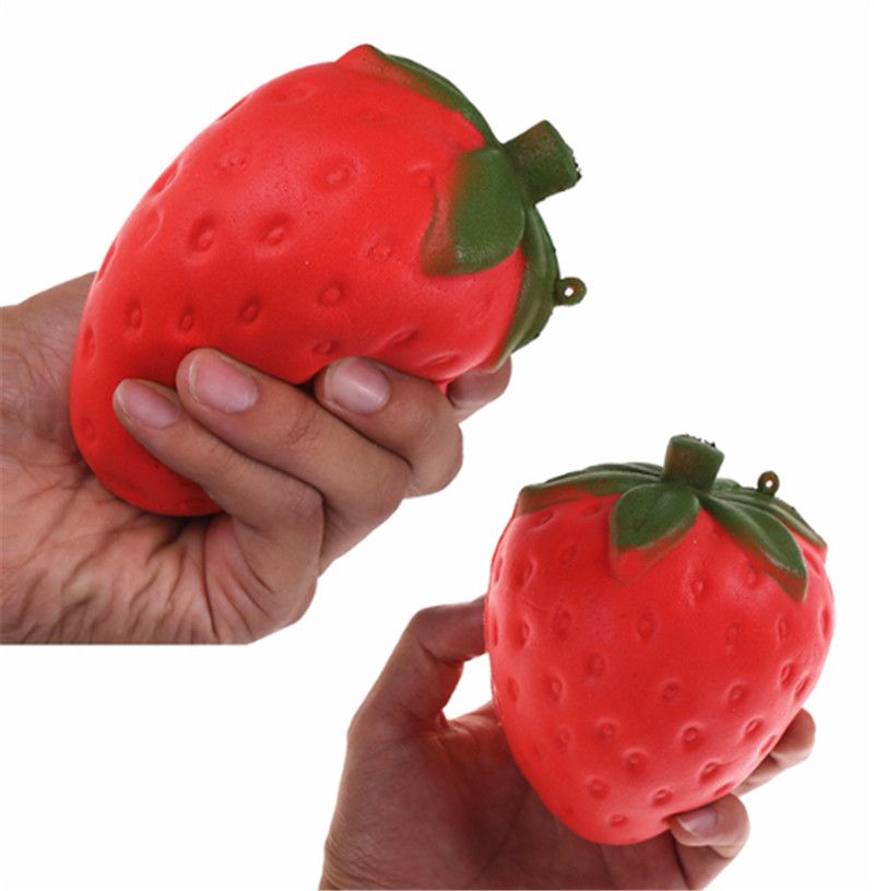 jumbo strawberry squishy