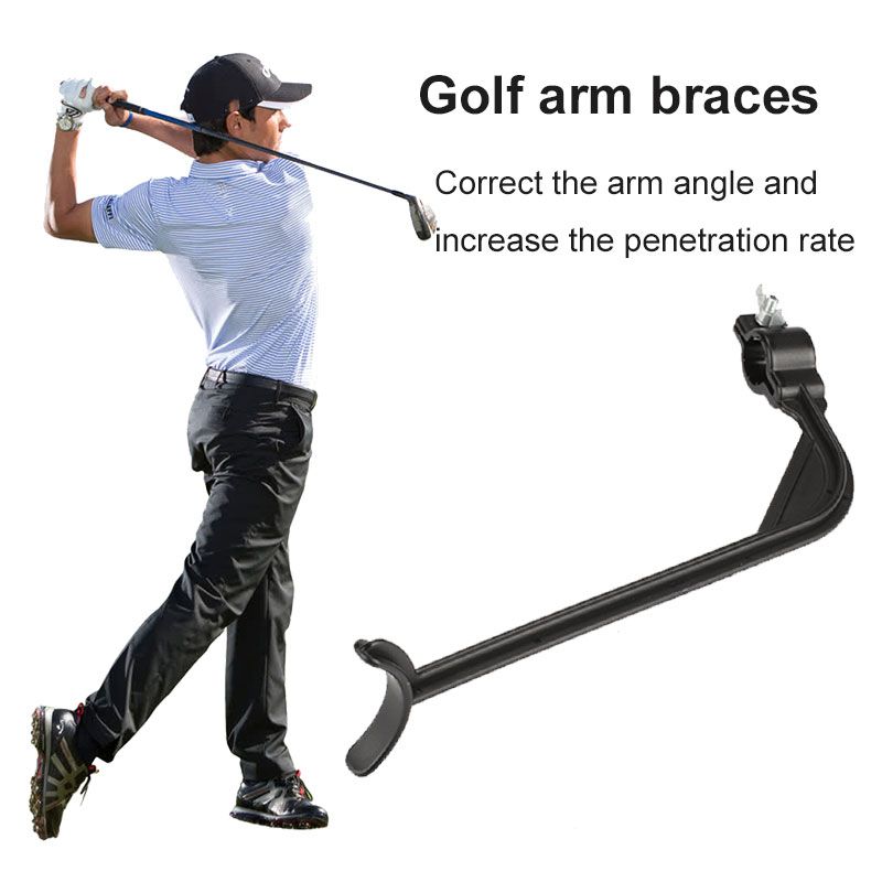 Relefree Black Ubungsanleitung Golf Swing Trainer Beginner Geste Ausrichtung Training Aids Korrekte Swing Trainer Dropship