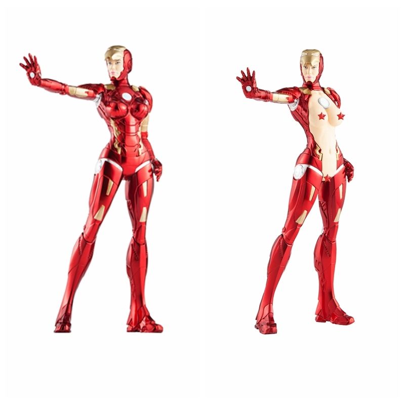 2018 26cm X FACTION Iron Lady Ironman Girl Ver Action 