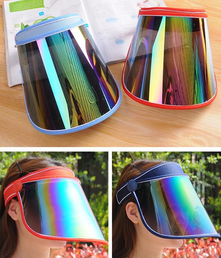Acquistare Visiera Parasole In PVC Ciclismo Visiera Auto Protezione UV Anti  UV PC Cappello Da Sole Bordo Colorato Andare In Bicicletta Visiere Da Sole  Cappelli Da Sole Sportivi Economico | Consegna Veloce