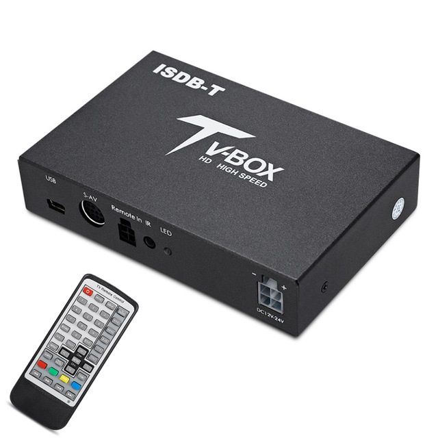 2018 car tv box isdb t mobile digital receiver epg function hd uhf 2