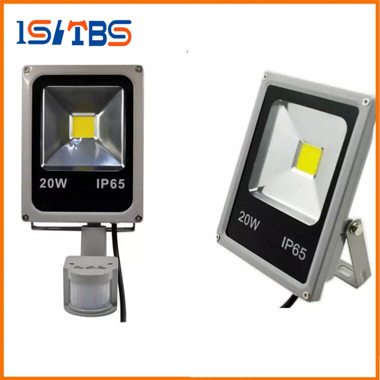 Led Flood Lights With Sensor 10w 20w 30w 50w Motion Led Flood Lights With Sensor 10w 20w 30w 50w Motion Floodlights Pir Induction Reflector Outdoor Spotlights