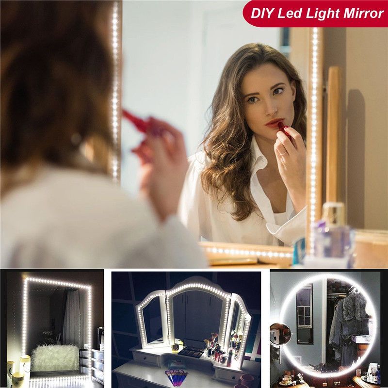 2018 Led Vanity Mirror Light Kit 13 1ft S Shape Strip Lights For 2018 Led Vanity Mirror Light Kit 13 1ft S Shape Strip Lights For With Dimmer Power Supply Freely Bendable From Callaway