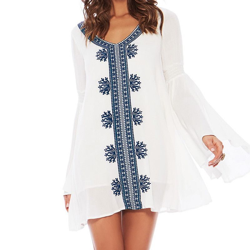 tunic cover up dress