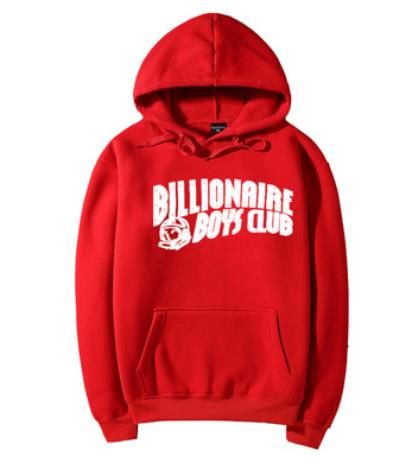 red pullover moletom com capuzs
