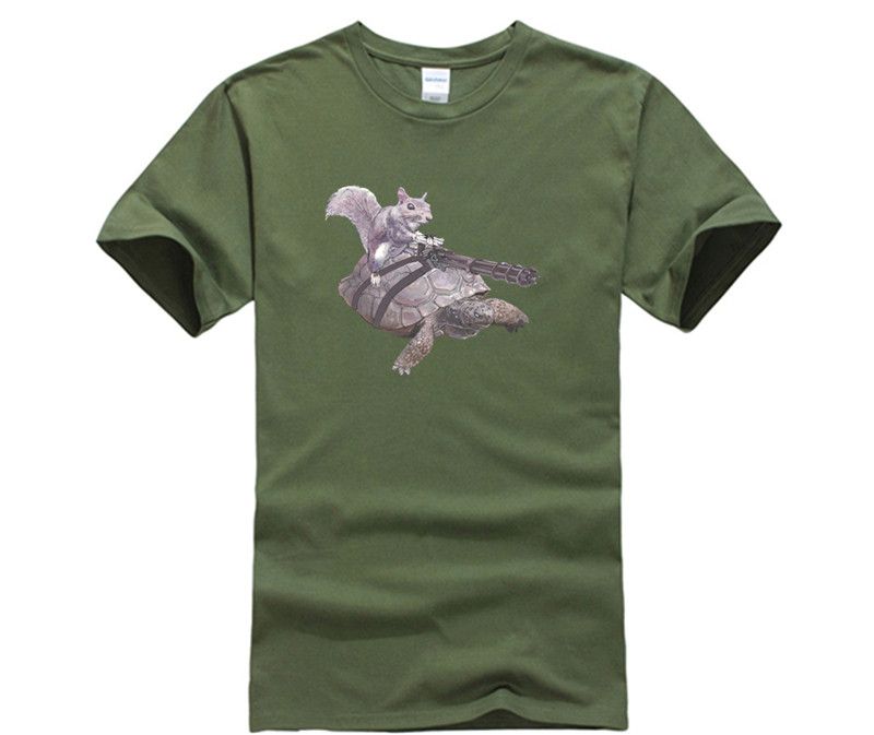 swag squirrel gamer military humor t shirt for men women t shirts