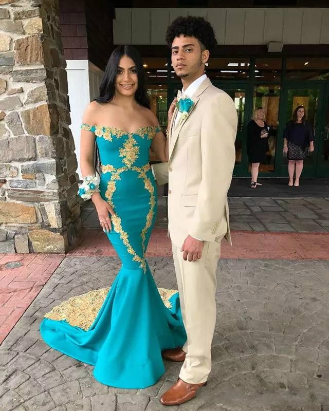 Lomg Prom Dresses Turquoise