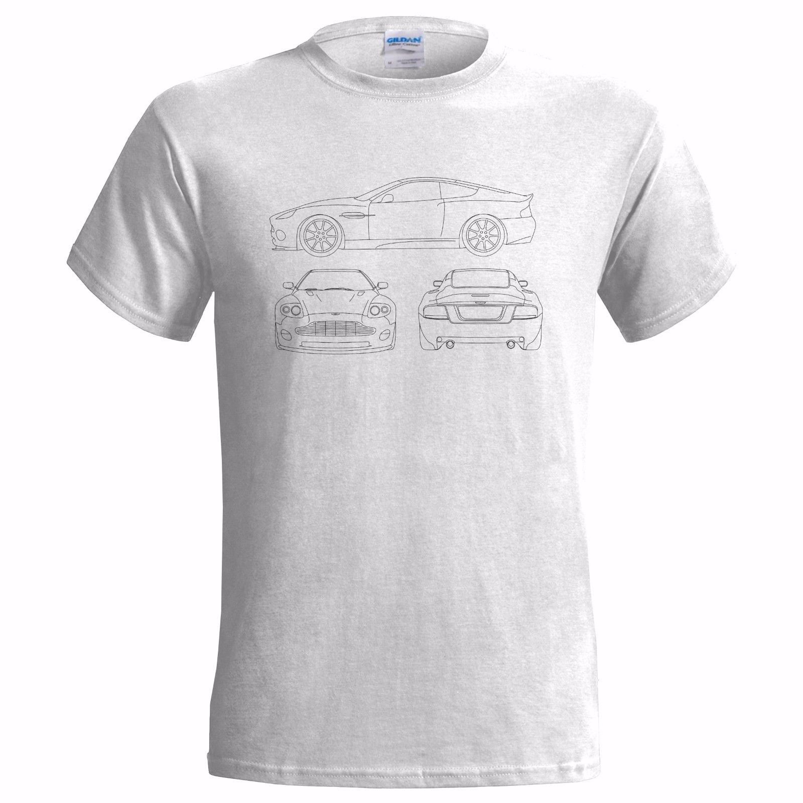 unofficial tech drawing aston martin vanquish v12 mens t shirt