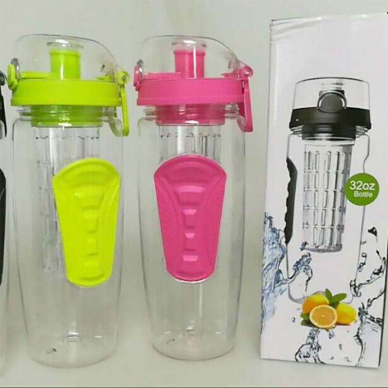 Acheter Bouteille Deau à Infusion De Fruits 32 Oz Avec Infuseur De Fruits Tasse à Eau Au Citron Tasse à Infusion Detox Sans Bpa De 987 Du Starhui
