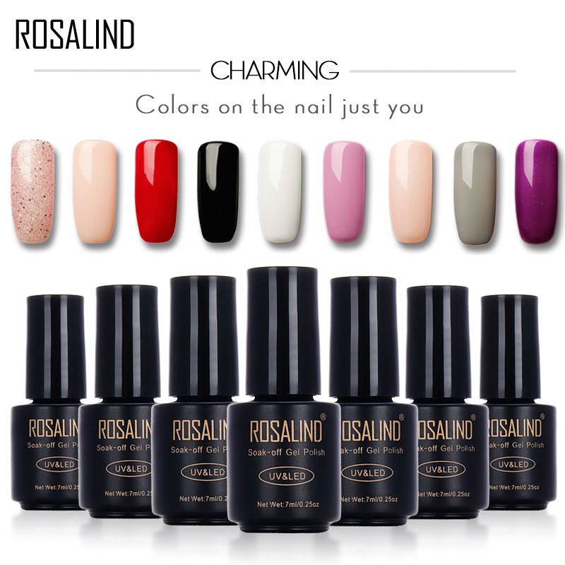 Rosalind Primer Gel Nail Polish Black Bottle 7ml Hot Sale Soak Off