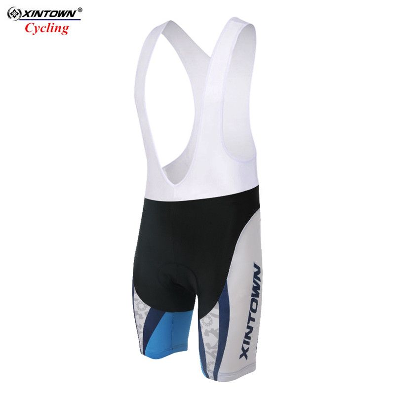 XINTOWN Men/'s Cycling Bib Shorts With 3D Padded Bicycle Pants Tight 5-Color