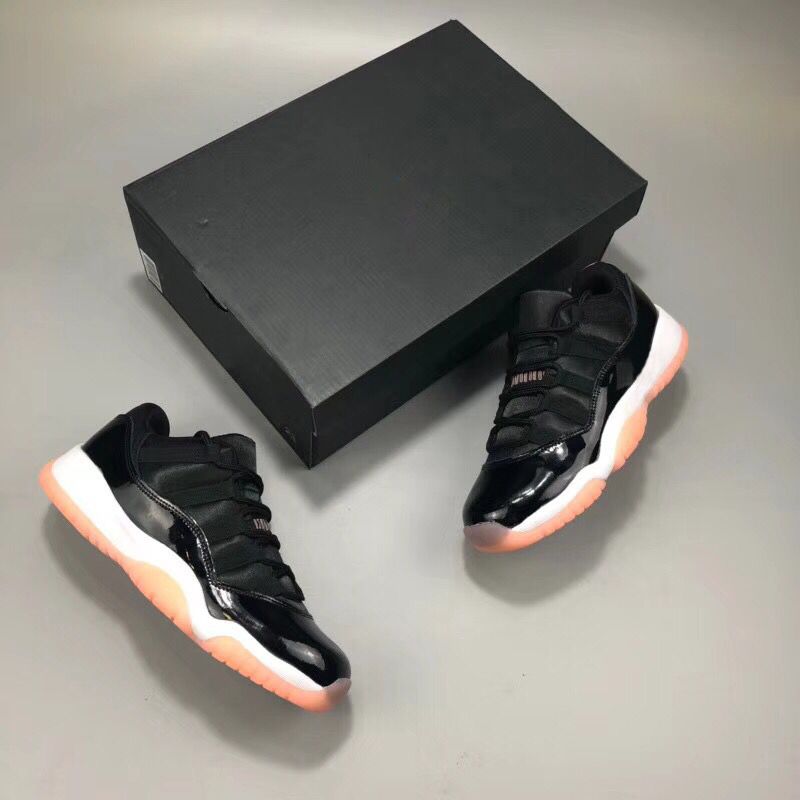black and coral 11s