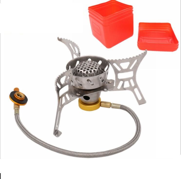 Folding Outdoor Gas Stove Camping Stoves Portable Gas Electronic Stove