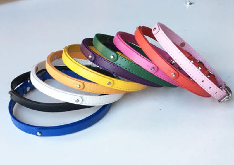 diy leather dog collar from belt