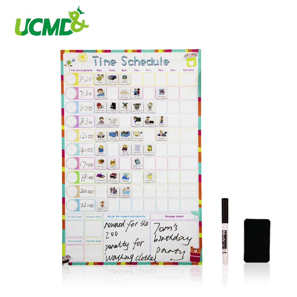 magnetic dry erase weekly schedule calendar daily planner drawing weekly schedule online