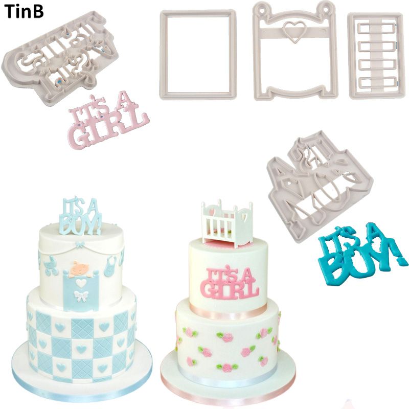 2019 New Cot Cookie Cutter Biscuit Cake Mold It S A Girl Boy Baby 2019 New Cot Cookie Cutter Biscuit Cake Mold It S A Girl Boy Baby