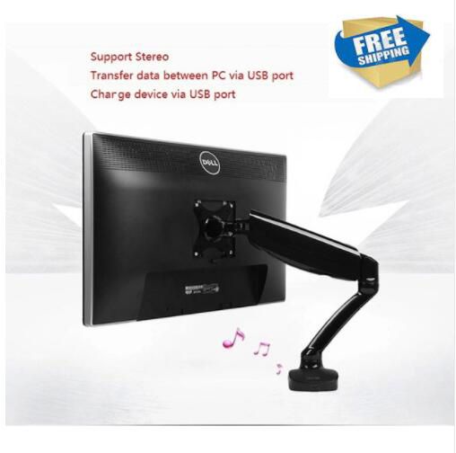 Loctek Desktop Computer Monitor Holder Lcd Mount D5s Loctek Desktop Computer Monitor Holder Lcd Mount D5s Support Usb Charge And Playing Home Audio Solutions From Doper