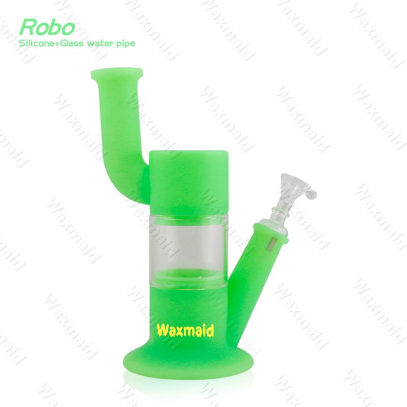 Watering Can Portable Silicone Water Pipe Hookah Tobacco Pipe Rig Spoon Tool