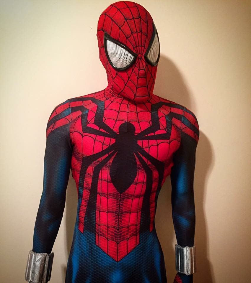 2019 Edge Of Spider Verse Ben Reilly Spider Man Cosplay Costume ...