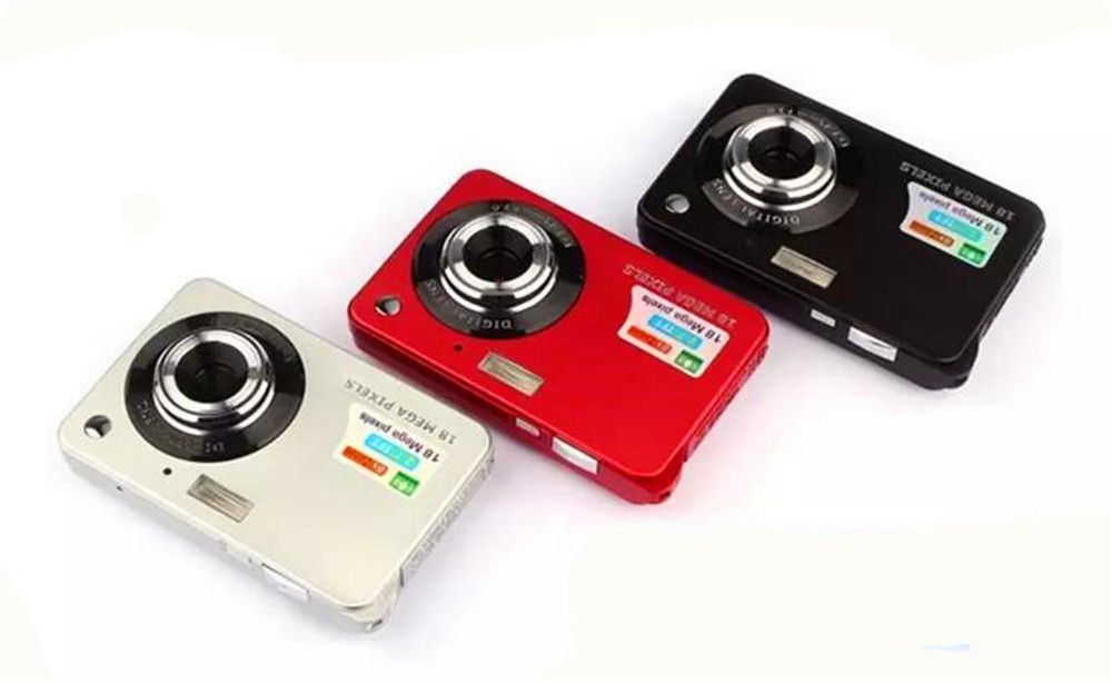 High Quality! HD Mini Digital Camera 18MP 2.7 TFT 8x Zoom Smile Capture