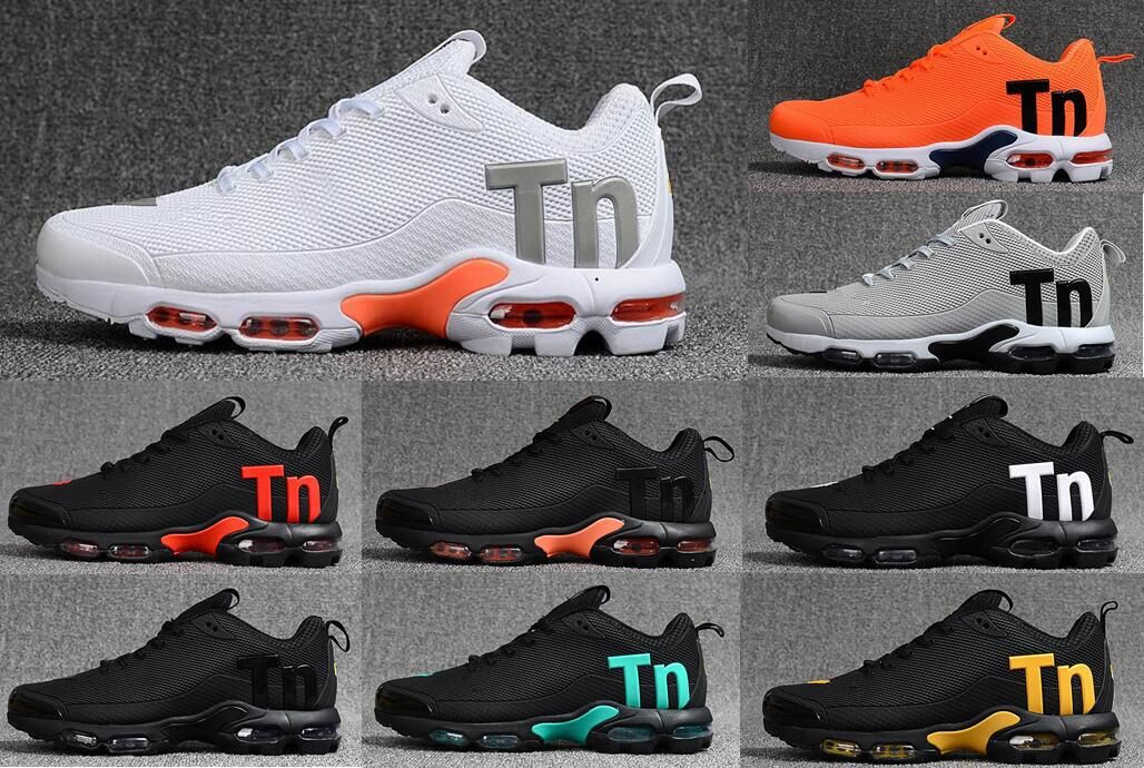 AIR MAX KPU Mercurial Plus Tn 2018 cojín de aire para hombre Chaussures SE Negro Blanco Naranja Desinger Zapatillas para correr Hombre Zapatillas AIR MAX KPU Mercurial Plus Tn 2018 cojín de aire para hombre Chaussures SE Negro Blanco Naranja Desinger Zapatillas para correr Hombre Zapatillas